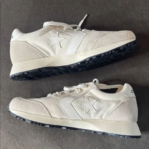 Converse Omega Unisex Gender Inclusive Beige White Sneakers Size 9 Unisex NEW - Picture 6 of 16